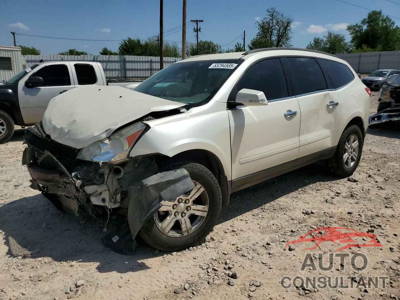 CHEVROLET TRAVERSE 2012 - 1GNKRJED6CJ166027
