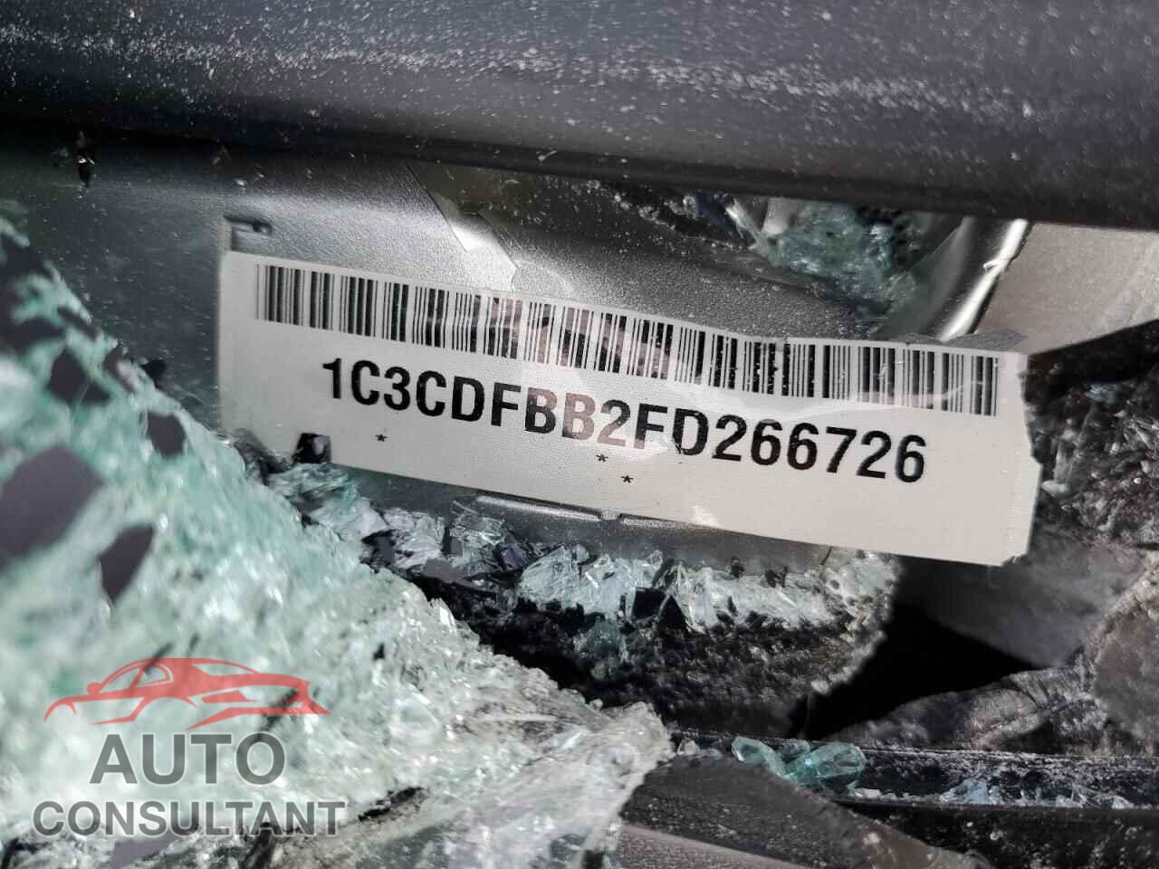 DODGE DART 2015 - 1C3CDFBB2FD266726