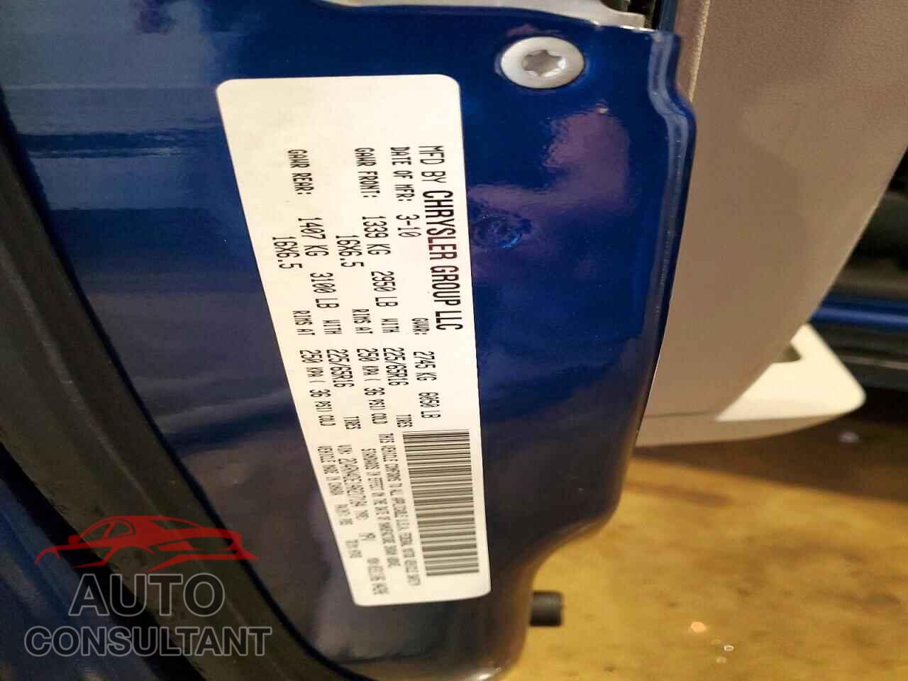 DODGE CARAVAN 2010 - 2D4RN4DE1AR217184