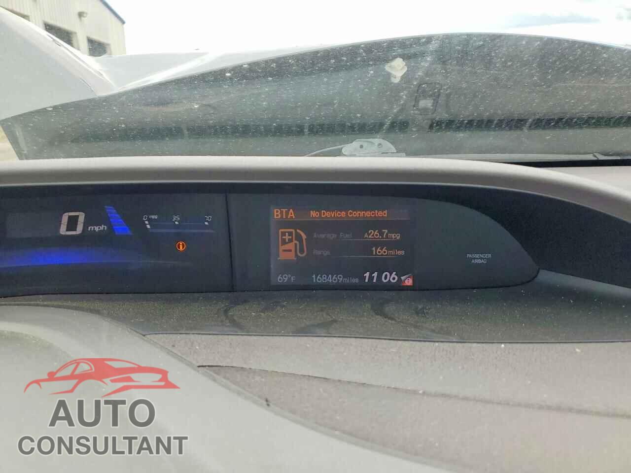 HONDA CIVIC 2012 - 2HGFB2F93CH507563