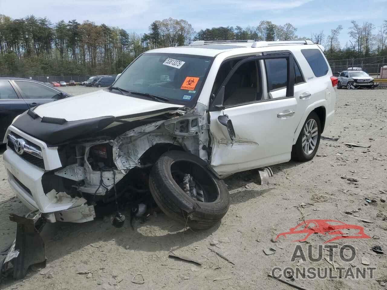 TOYOTA 4RUNNER 2011 - JTEBU5JR9B5043082
