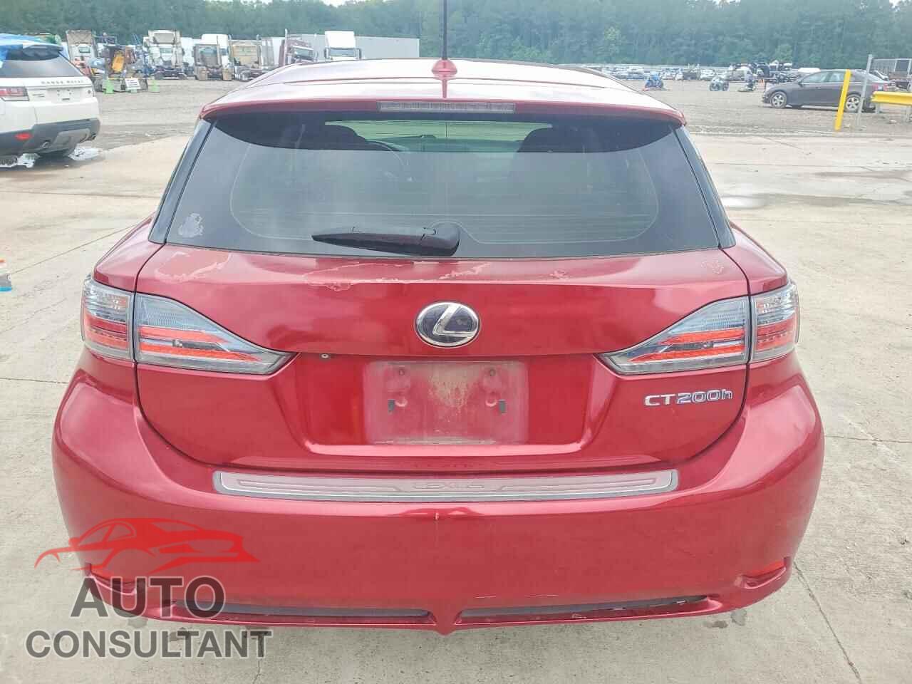 LEXUS CT 200 2012 - JTHKD5BH1C2089632