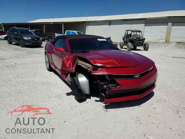 CHEVROLET CAMARO 2014 - 2G1FC3D33E9189949