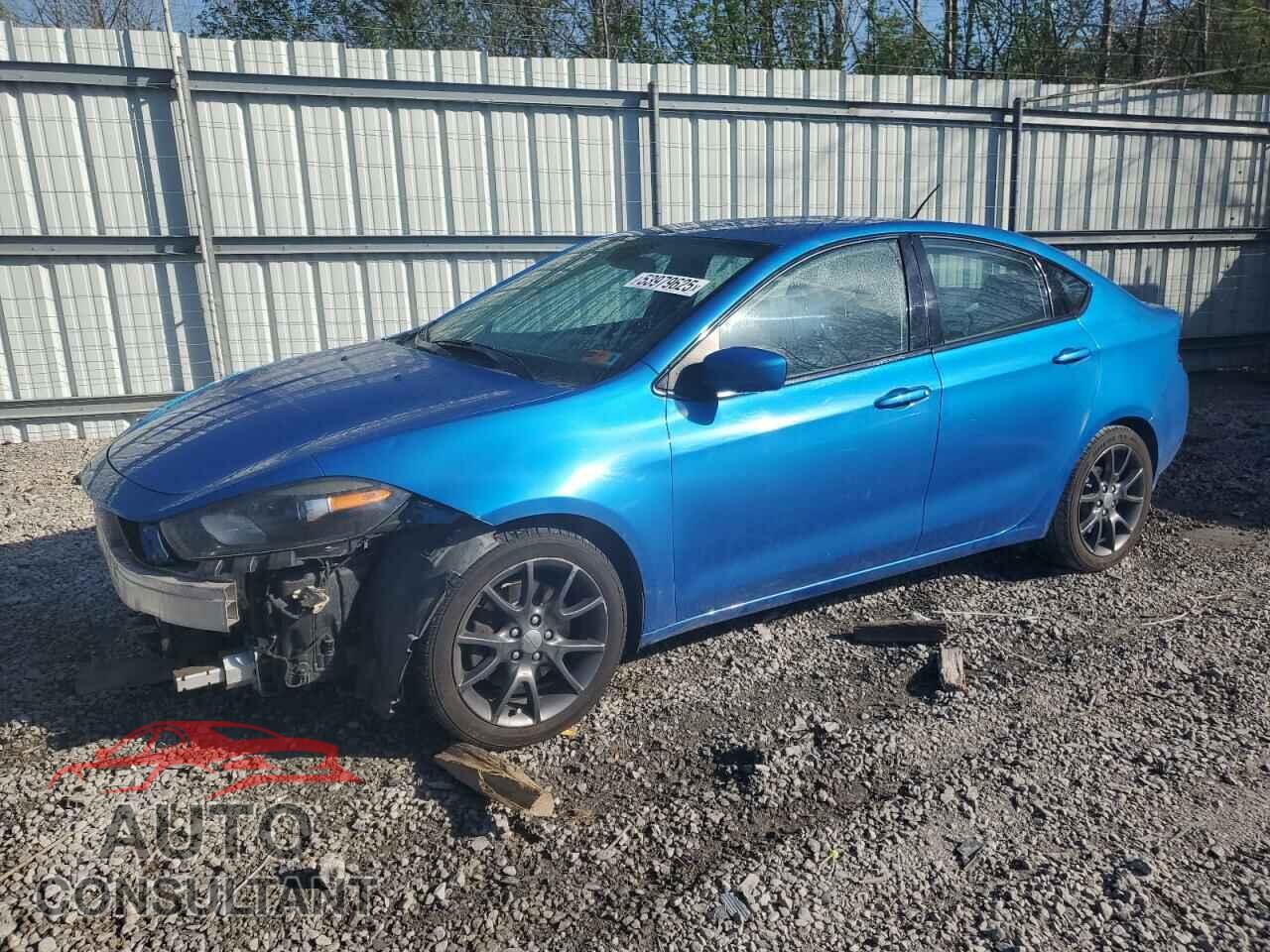 DODGE DART 2016 - 1C3CDFAA8GD656935