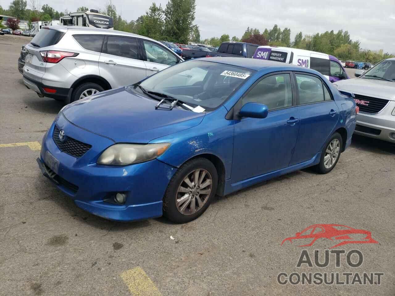 TOYOTA COROLLA 2010 - 1NXBU4EE4AZ174880