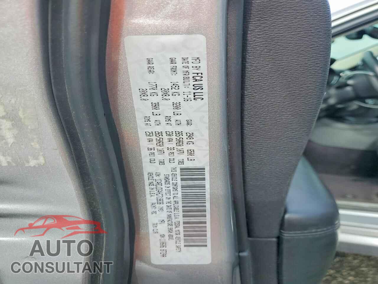 DODGE DURANGO 2017 - 1C4RDJDG4HC719836