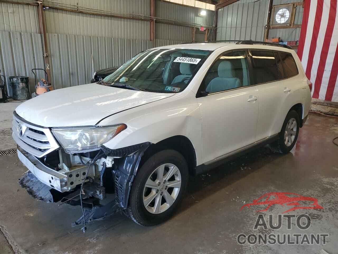TOYOTA HIGHLANDER 2011 - 5TDZK3EH2BS033146