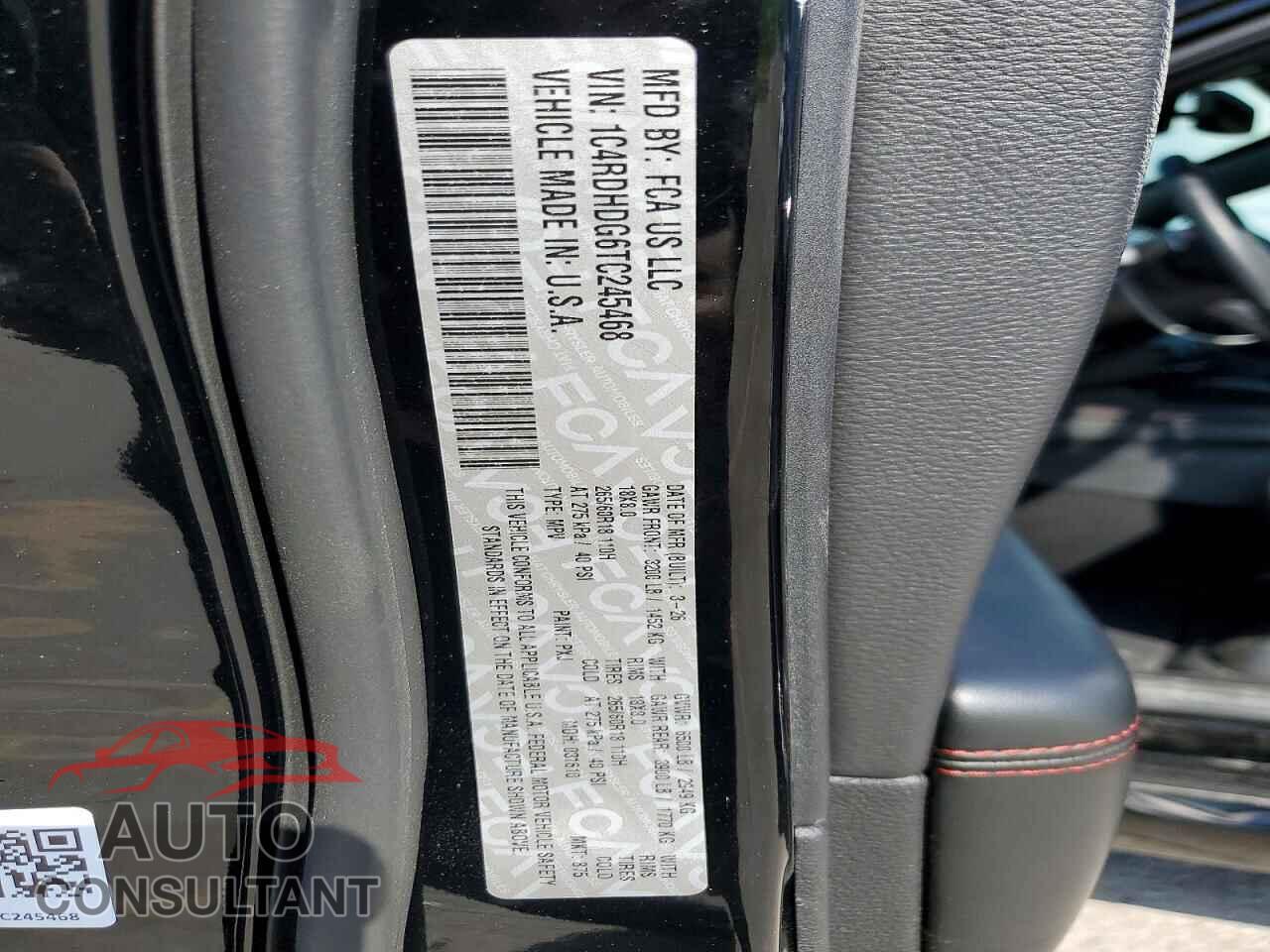DODGE DURANGO 2026 - 1C4RDHDG6TC245468