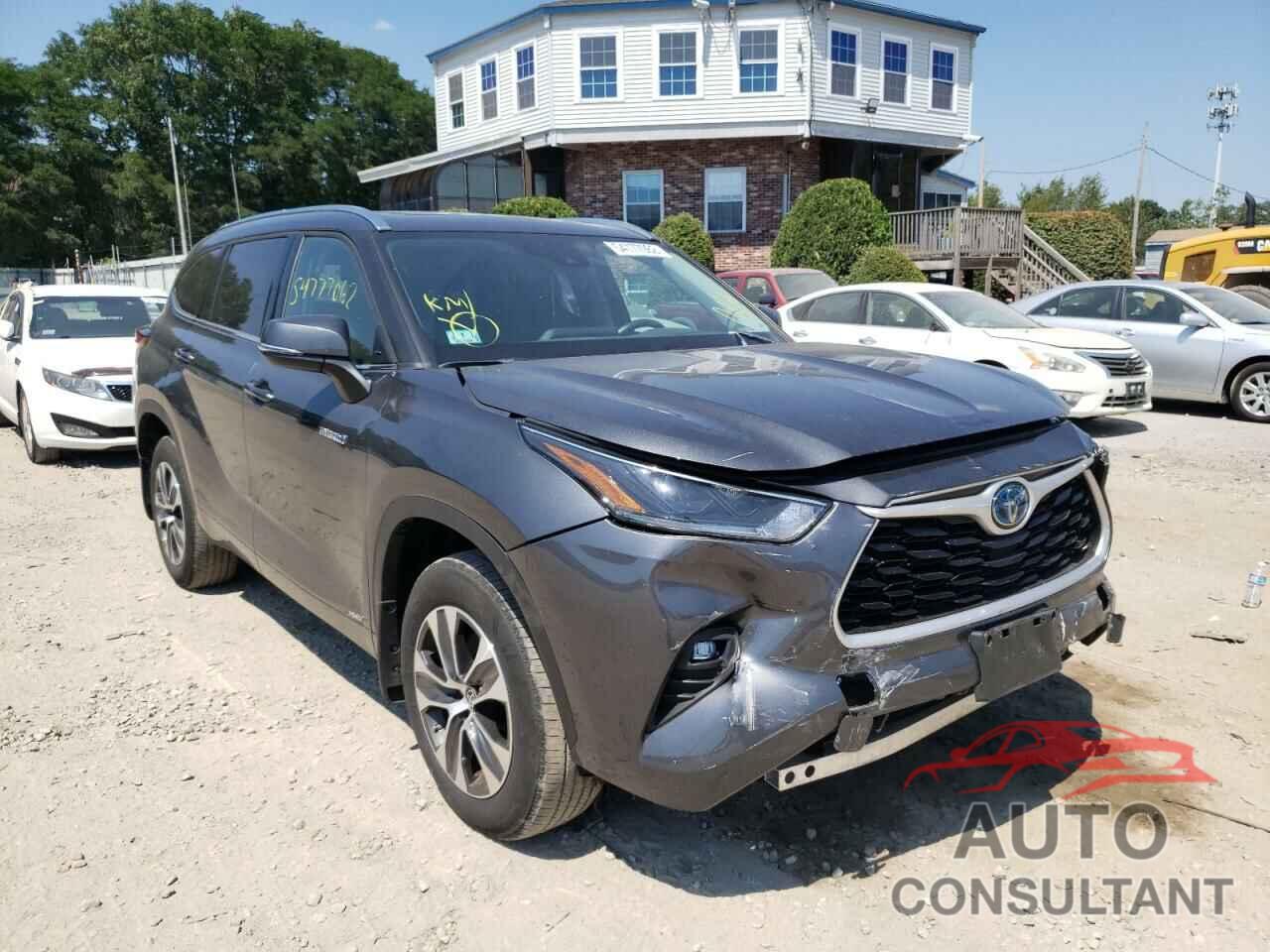 TOYOTA HIGHLANDER 2021 - 5TDGBRCH4MS521675