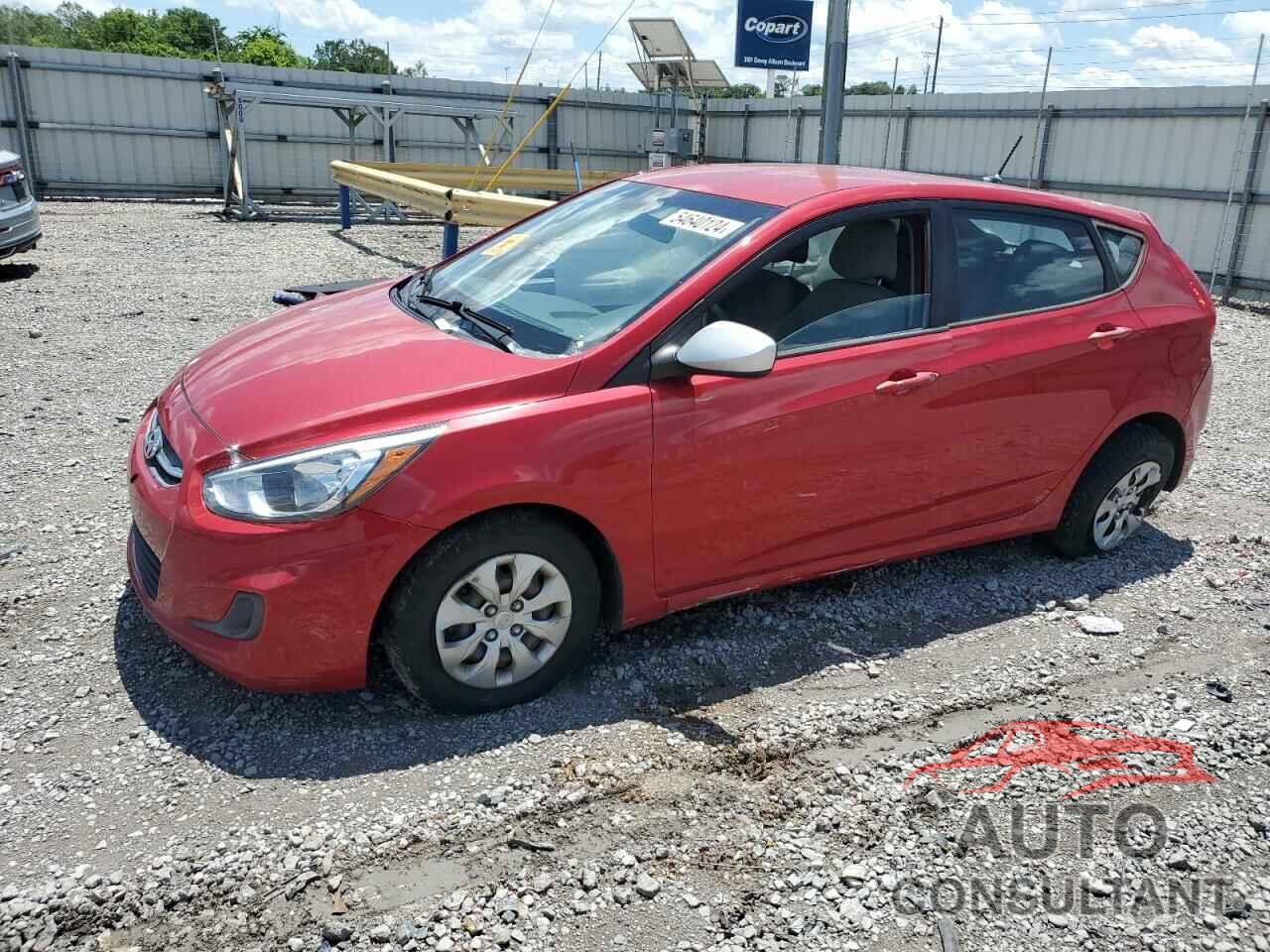 HYUNDAI ACCENT 2016 - KMHCT5AE3GU259978