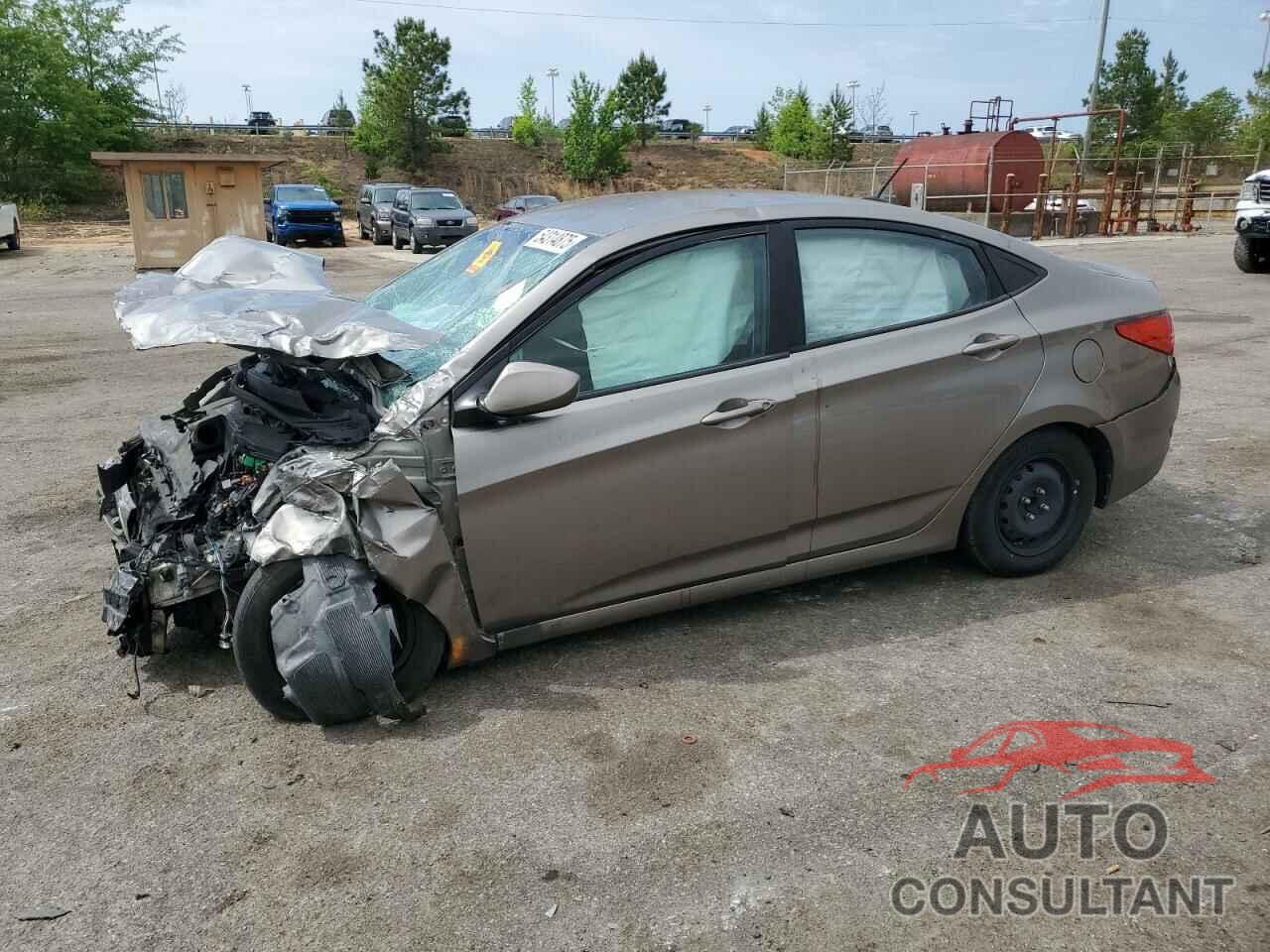 HYUNDAI ACCENT 2013 - KMHCT4AE1DU504816