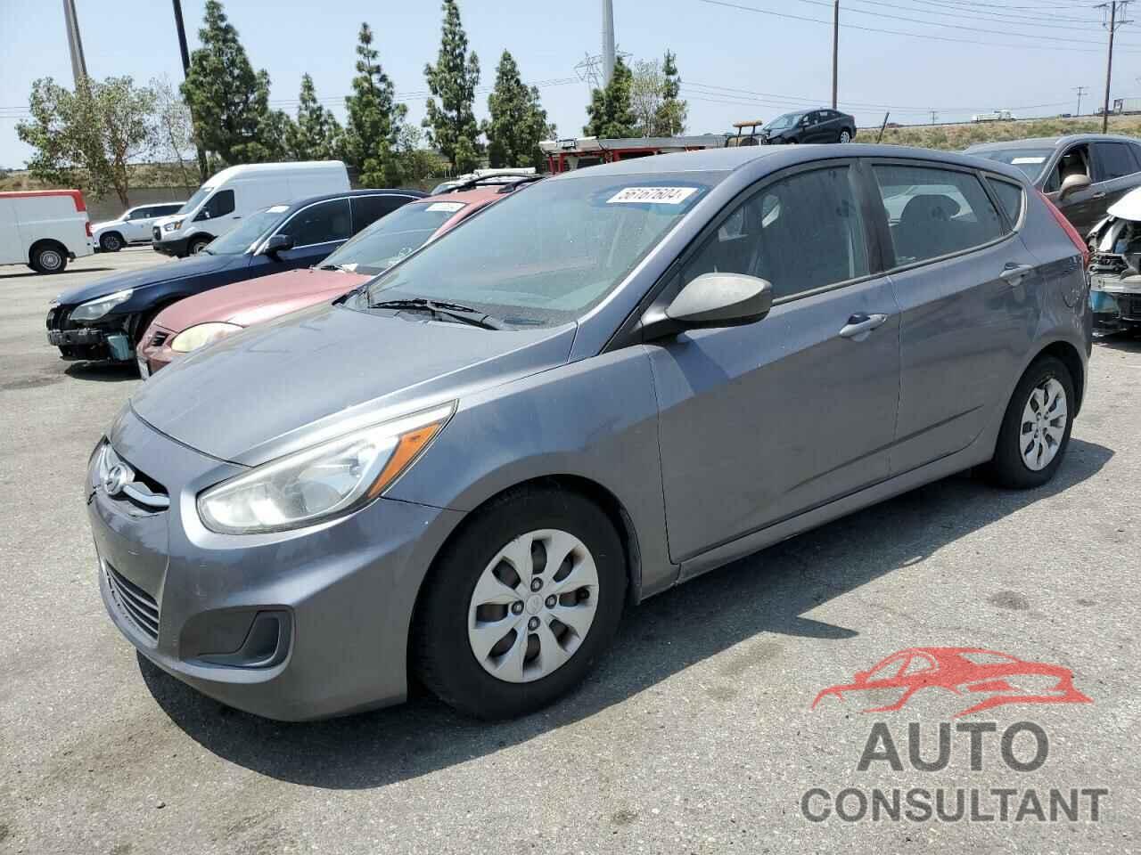 HYUNDAI ACCENT 2016 - KMHCT5AE5GU278712