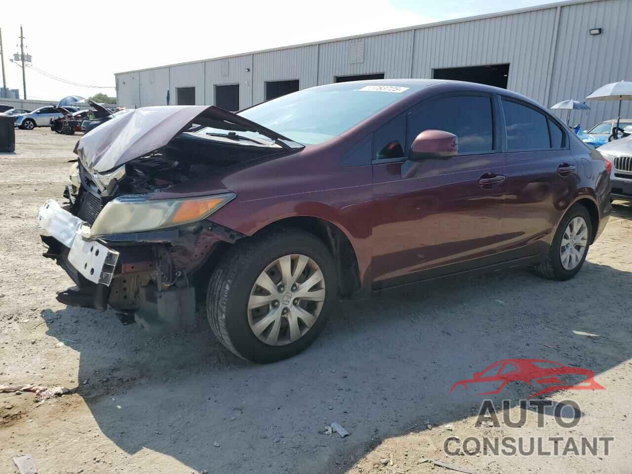 HONDA CIVIC 2012 - 19XFB2F54CE109978