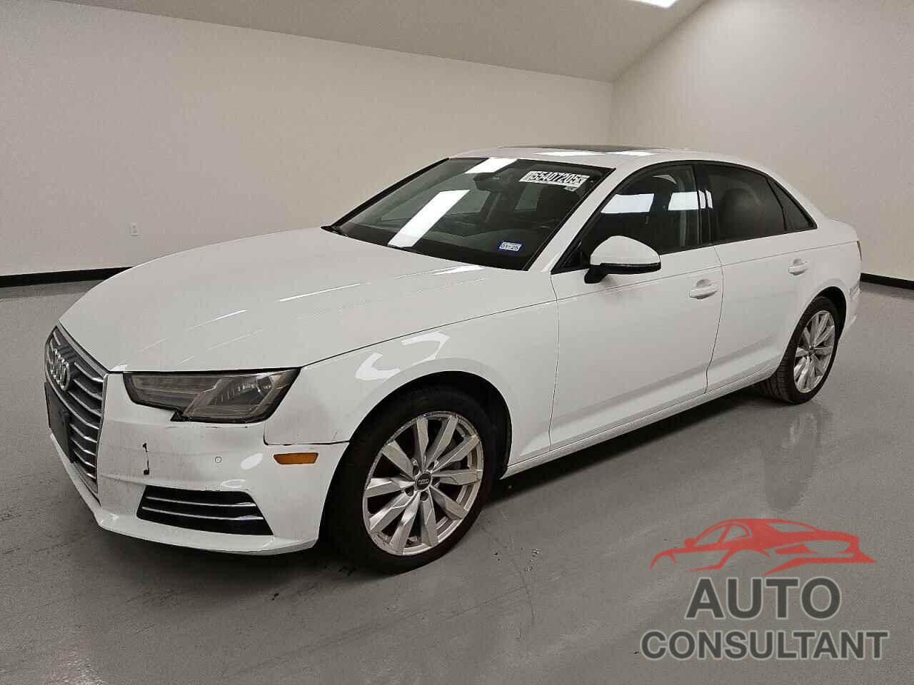AUDI A4 2017 - WAUANAF42HN001488
