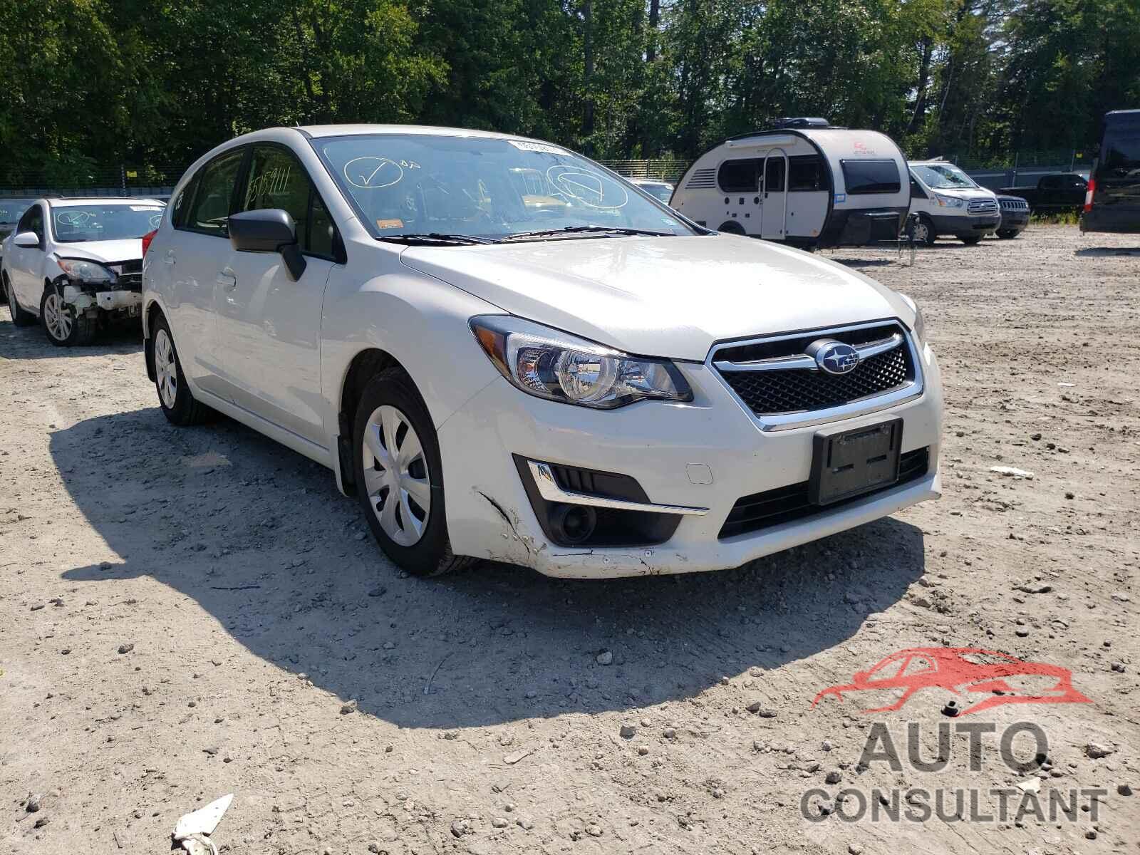 SUBARU IMPREZA 2016 - JF1GPAA65G9218708