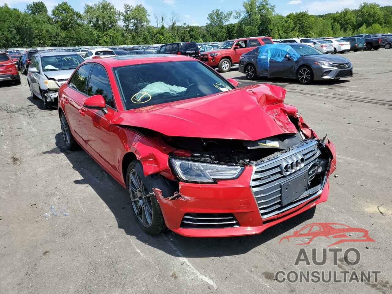 AUDI A4 2017 - WAUANAF44HN023220