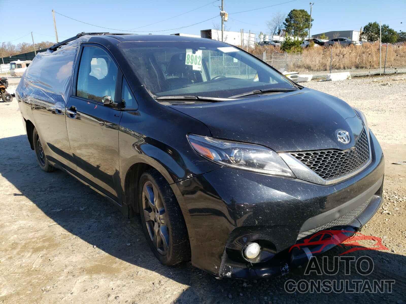 TOYOTA SIENNA 2017 - 5TDXZ3DC8HS825965