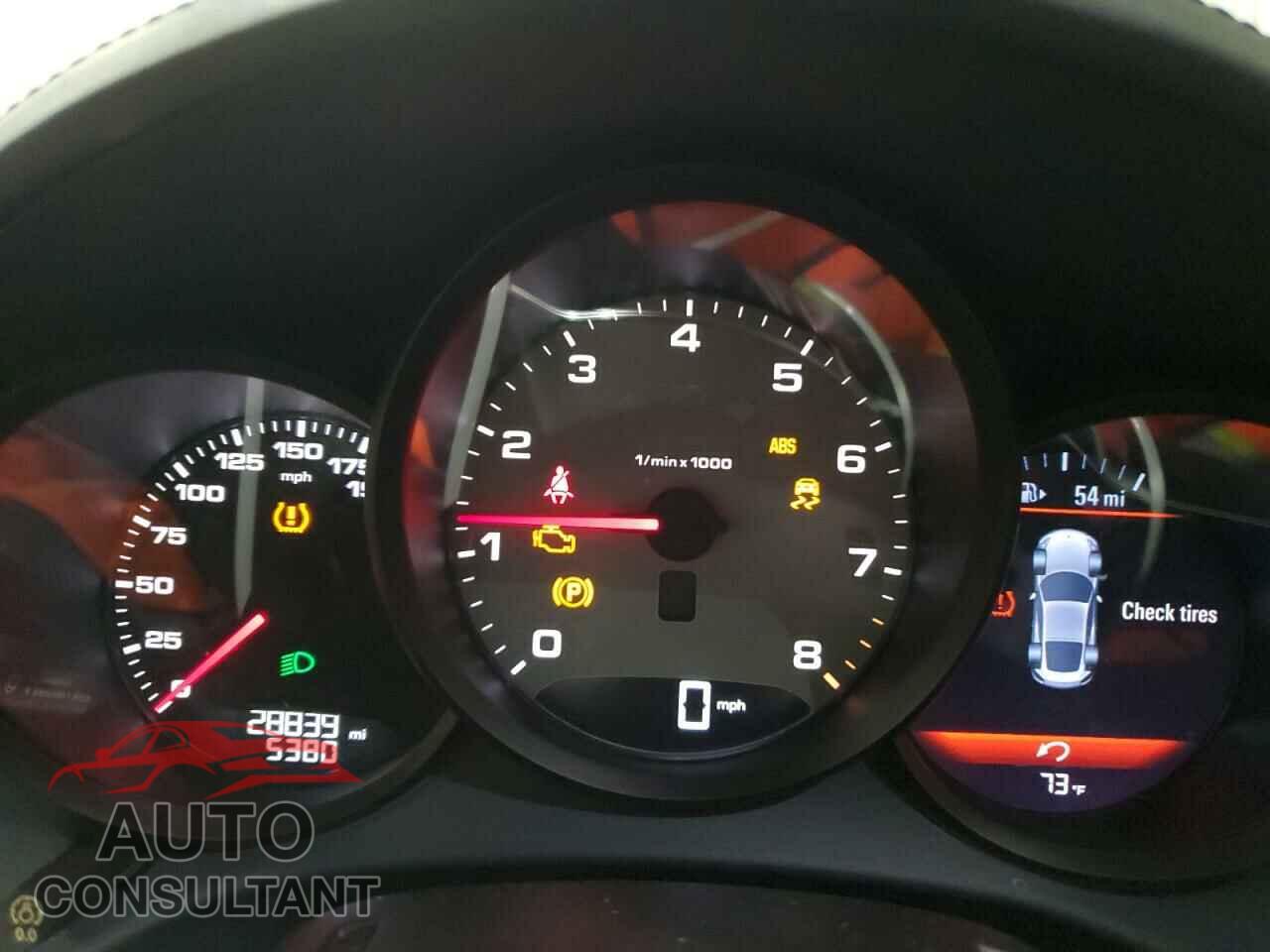 PORSCHE CAYMAN 2017 - WP0AB2A83HS285579
