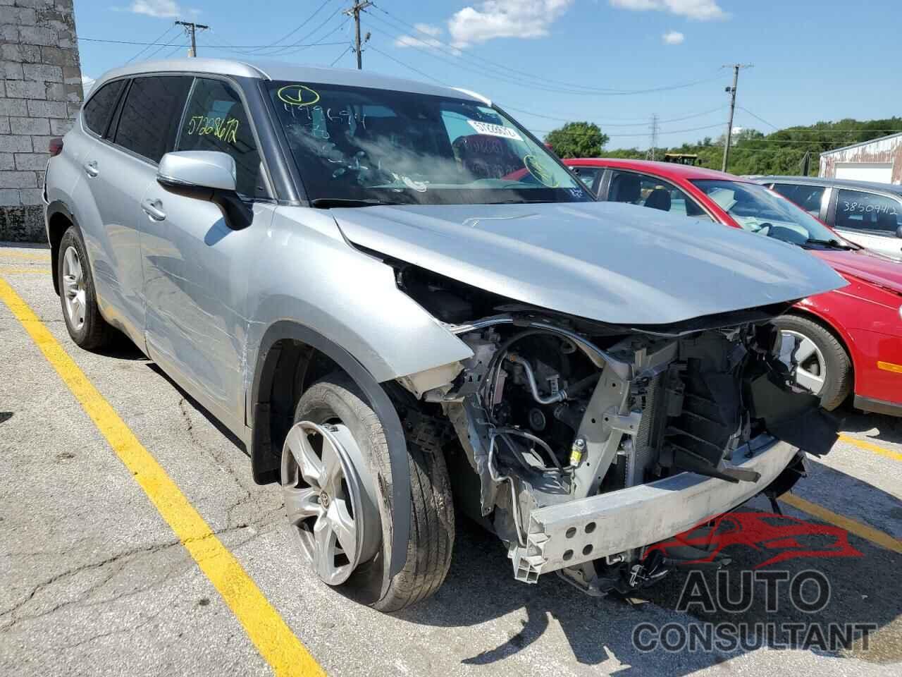 TOYOTA HIGHLANDER 2021 - 5TDBZRBH8MS121111