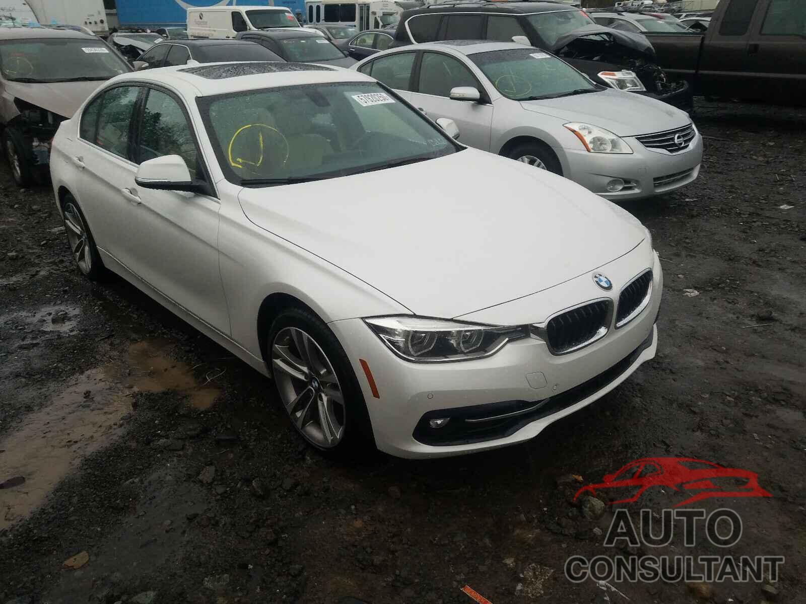 BMW 3 SERIES 2017 - WBA8D9C37HA005815