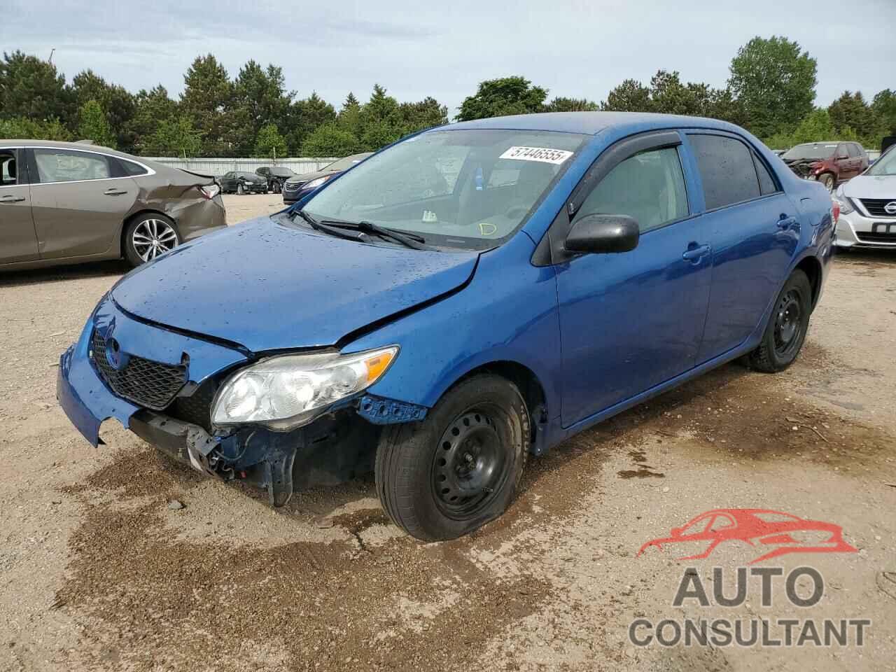 TOYOTA COROLLA 2009 - 1NXBU40E59Z045842