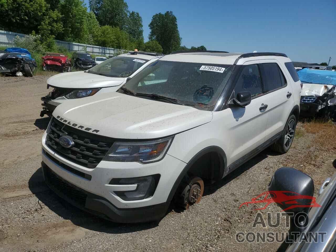 FORD EXPLORER 2017 - 1FM5K8GT3HGC84057