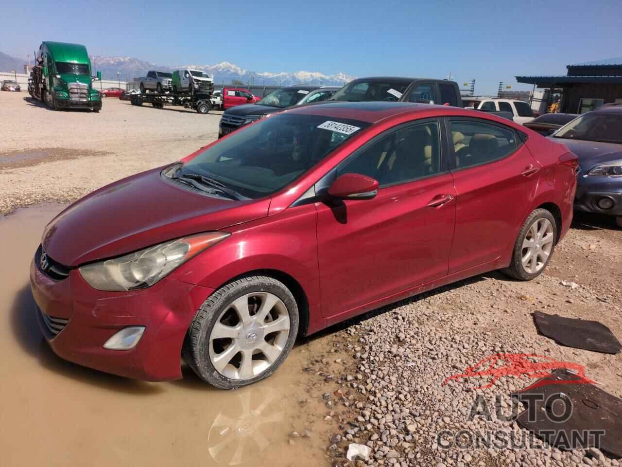 HYUNDAI ELANTRA 2011 - KMHDH4AE6BU109730