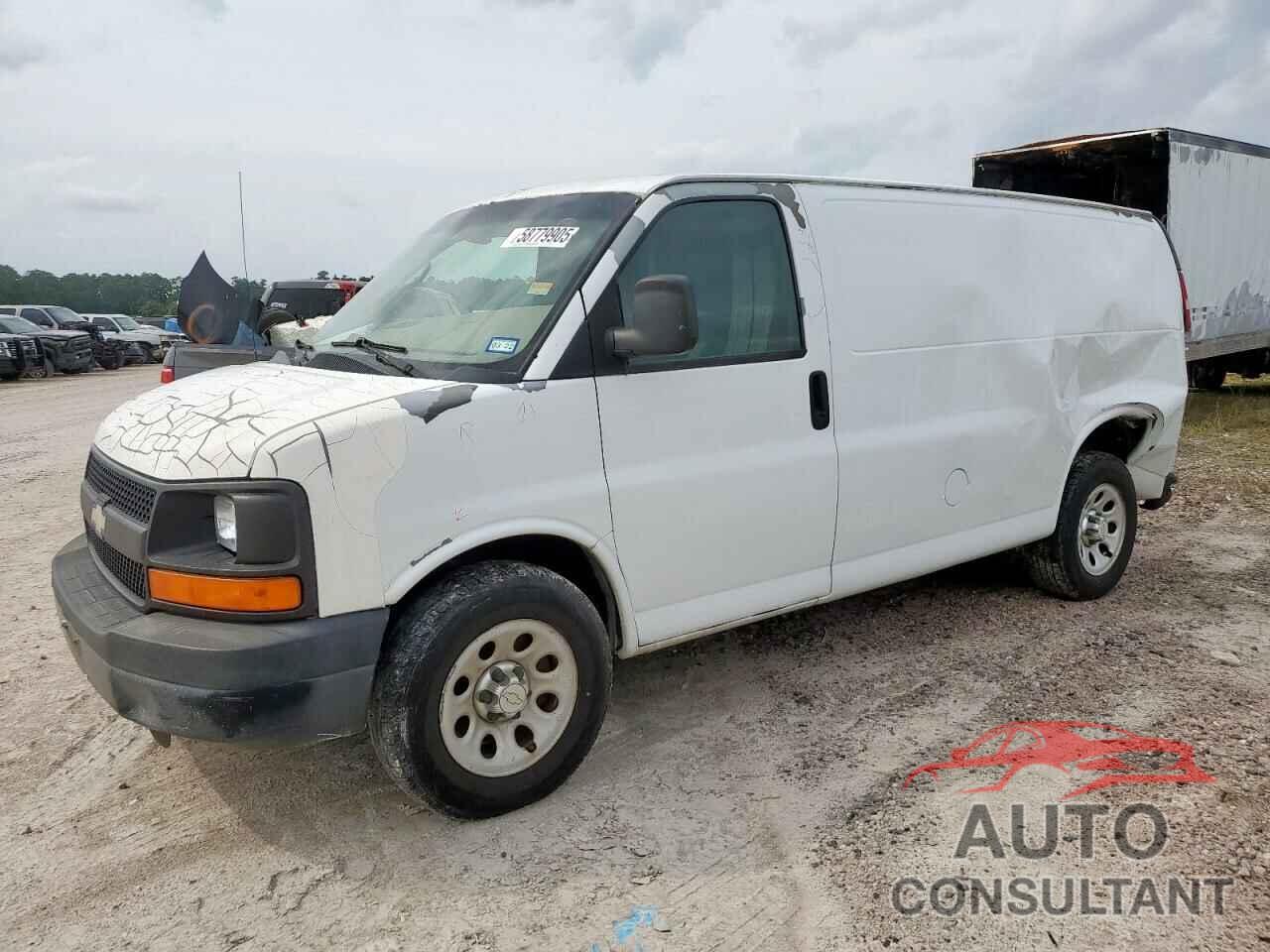 CHEVROLET EXPRESS 2010 - 1GCUGADX1A1172060