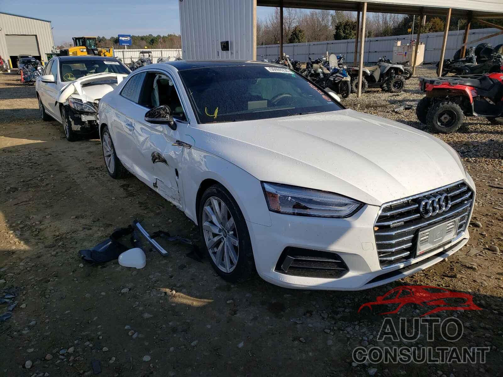 AUDI A5 2018 - WAUNNAF5XJA007692