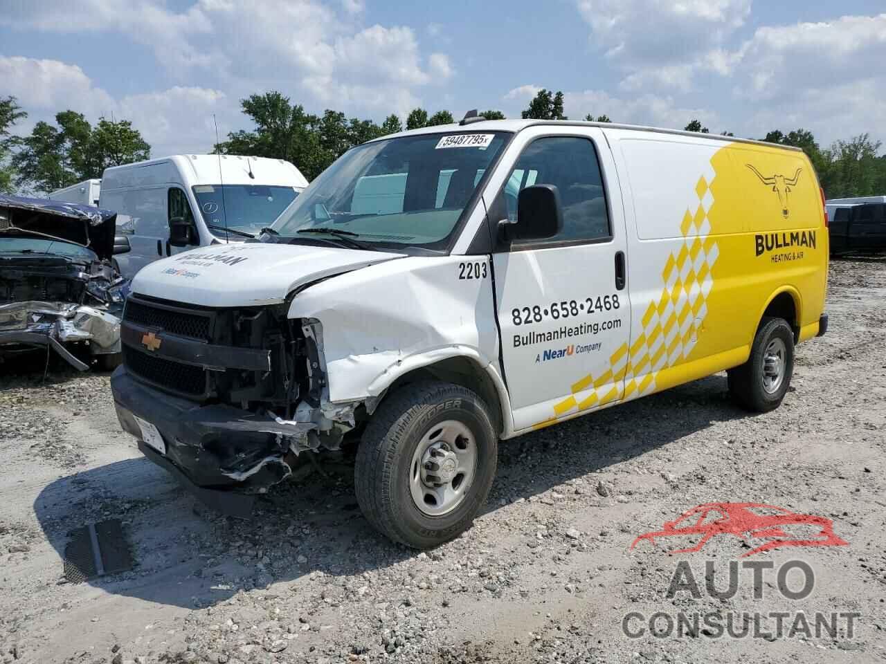 CHEVROLET EXPRESS 2022 - 1GCWGAF71N1198508