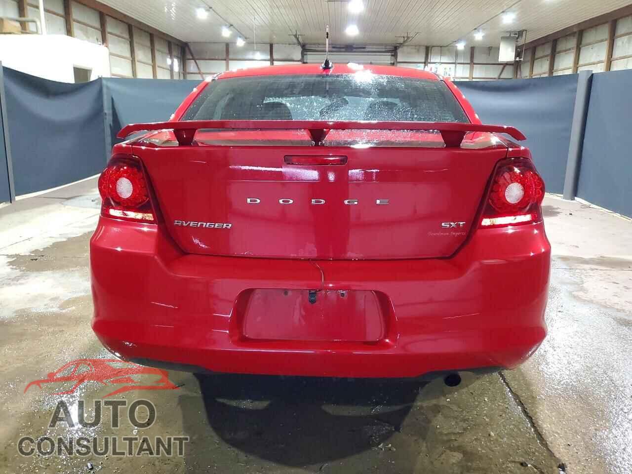 DODGE AVENGER 2013 - 1C3CDZCB1DN521356