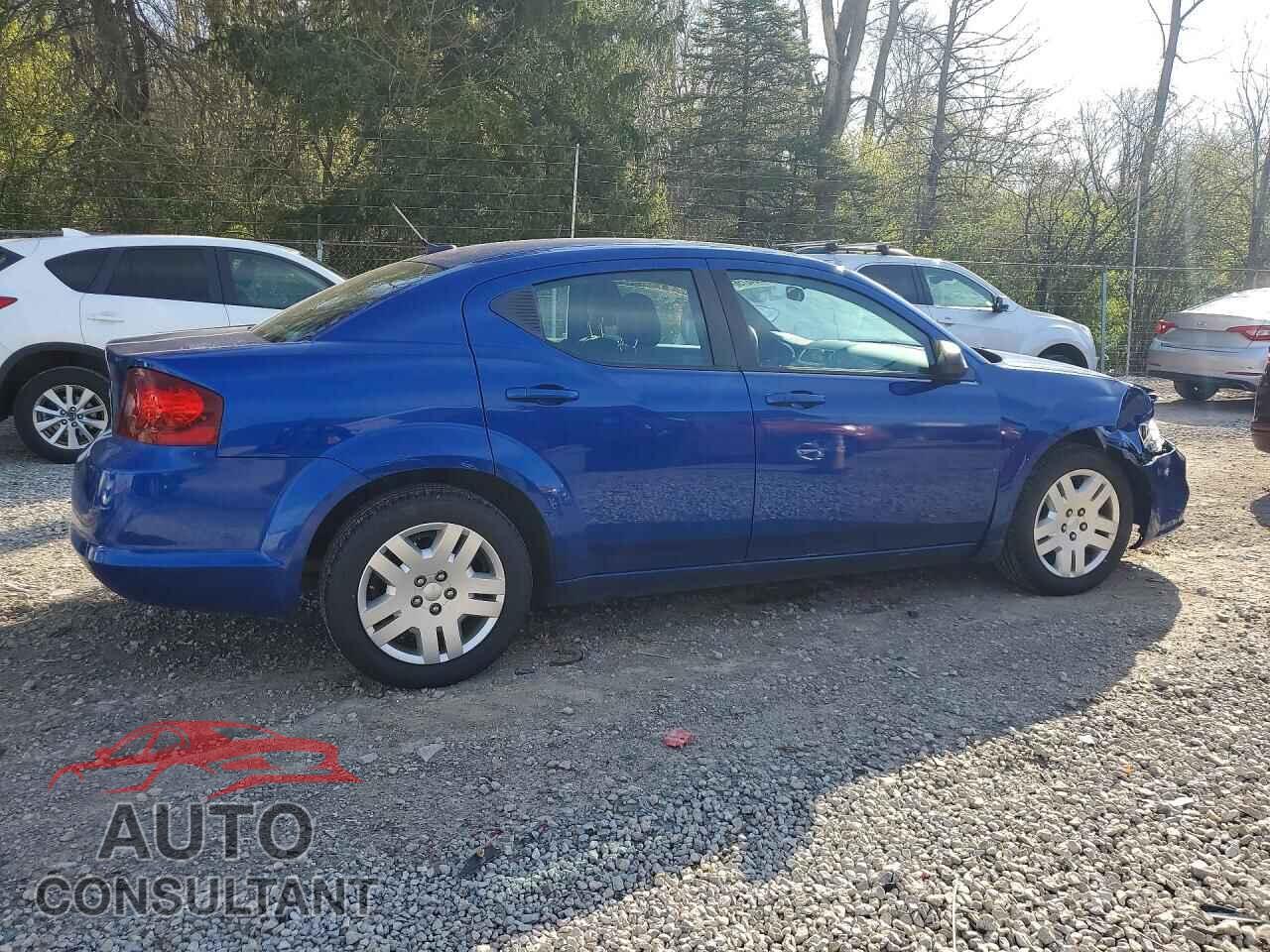 DODGE AVENGER 2012 - 1C3CDZAB5CN207338