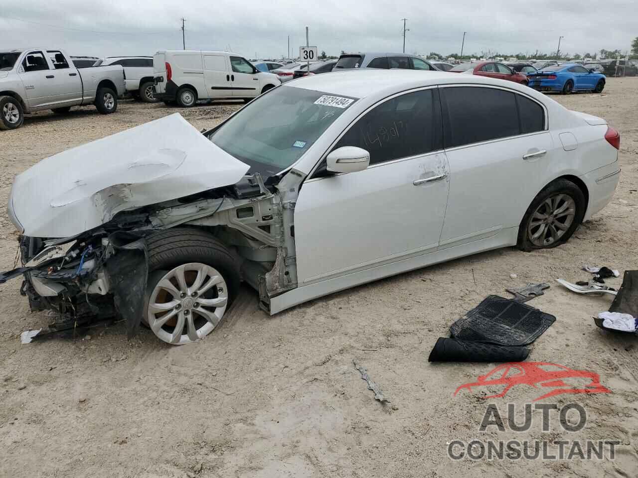 HYUNDAI GENESIS 2013 - KMHGC4DD4DU244495