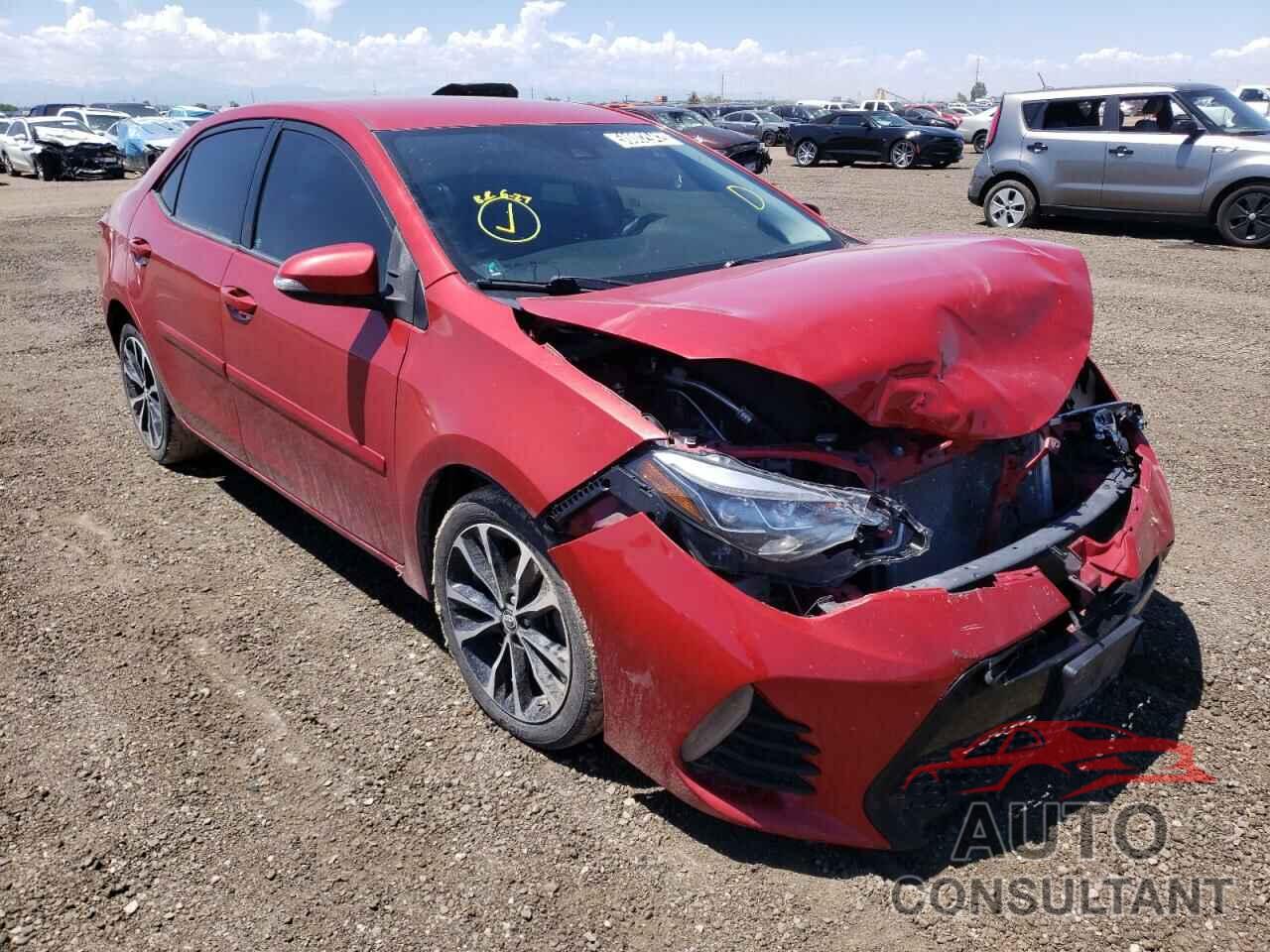 TOYOTA COROLLA 2017 - 2T1BURHEXHC820363