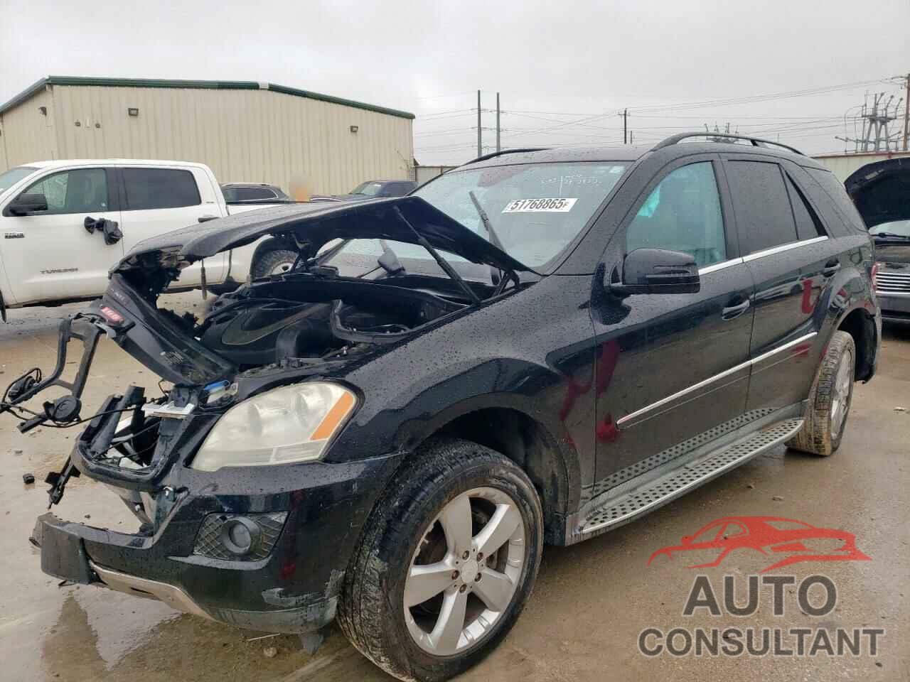 MERCEDES-BENZ M-CLASS 2011 - 4JGBB5GB4BA641927