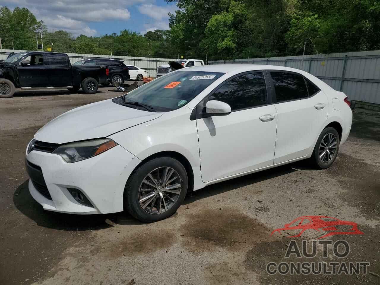 TOYOTA COROLLA 2016 - 5YFBURHE8GP393120