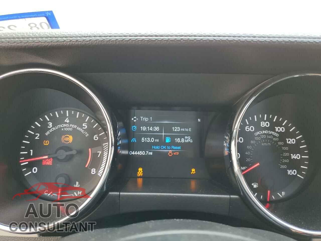 FORD MUSTANG 2017 - 1FA6P8CF2H5213525