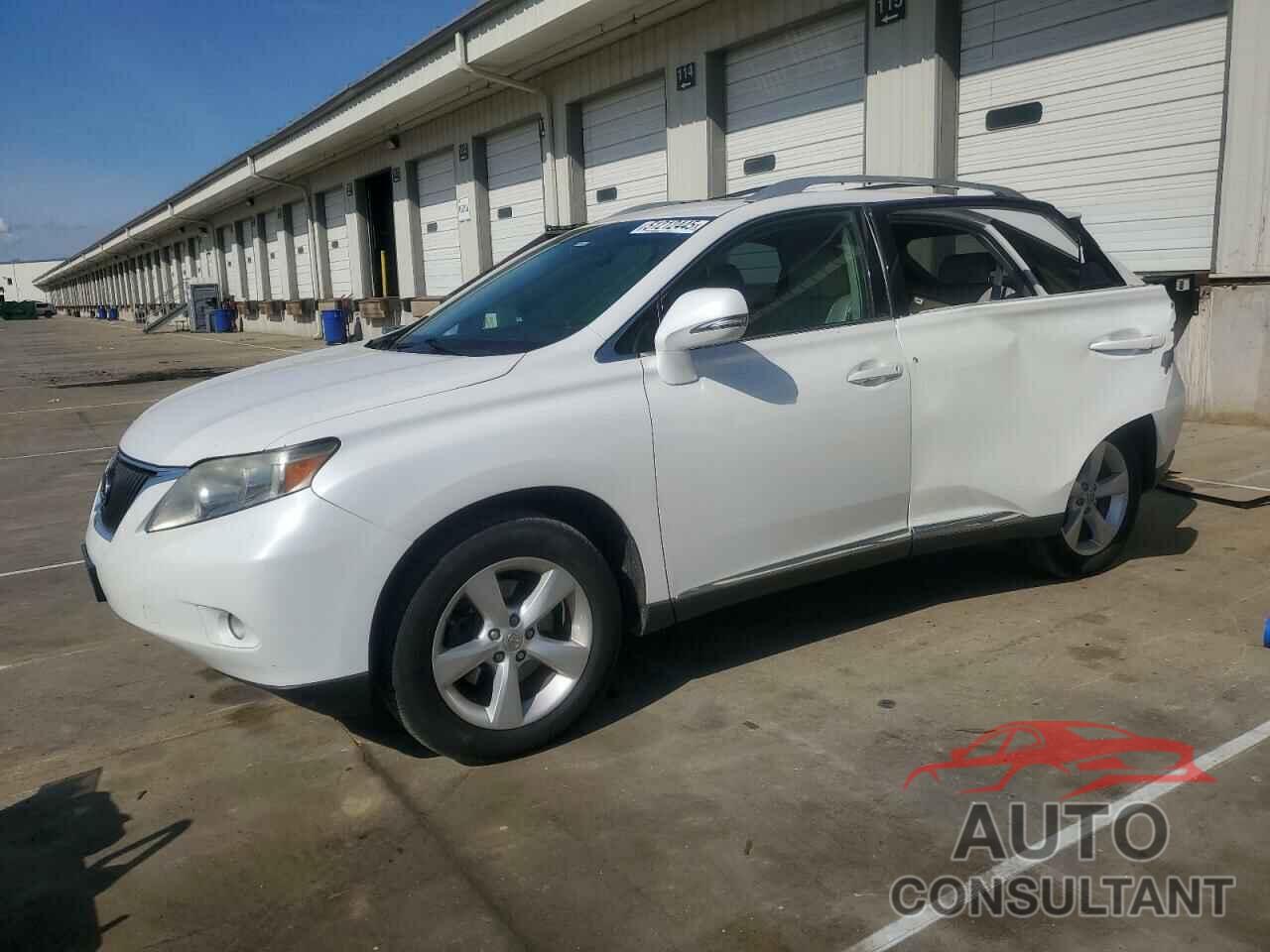 LEXUS RX350 2010 - 2T2BK1BA5AC078453
