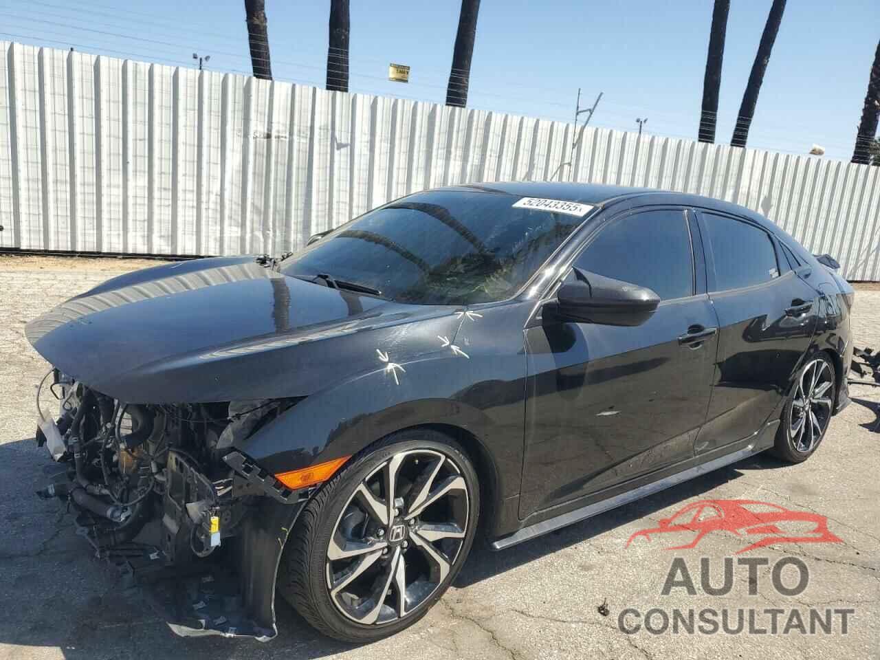 HONDA CIVIC 2018 - SHHFK7H43JU432572