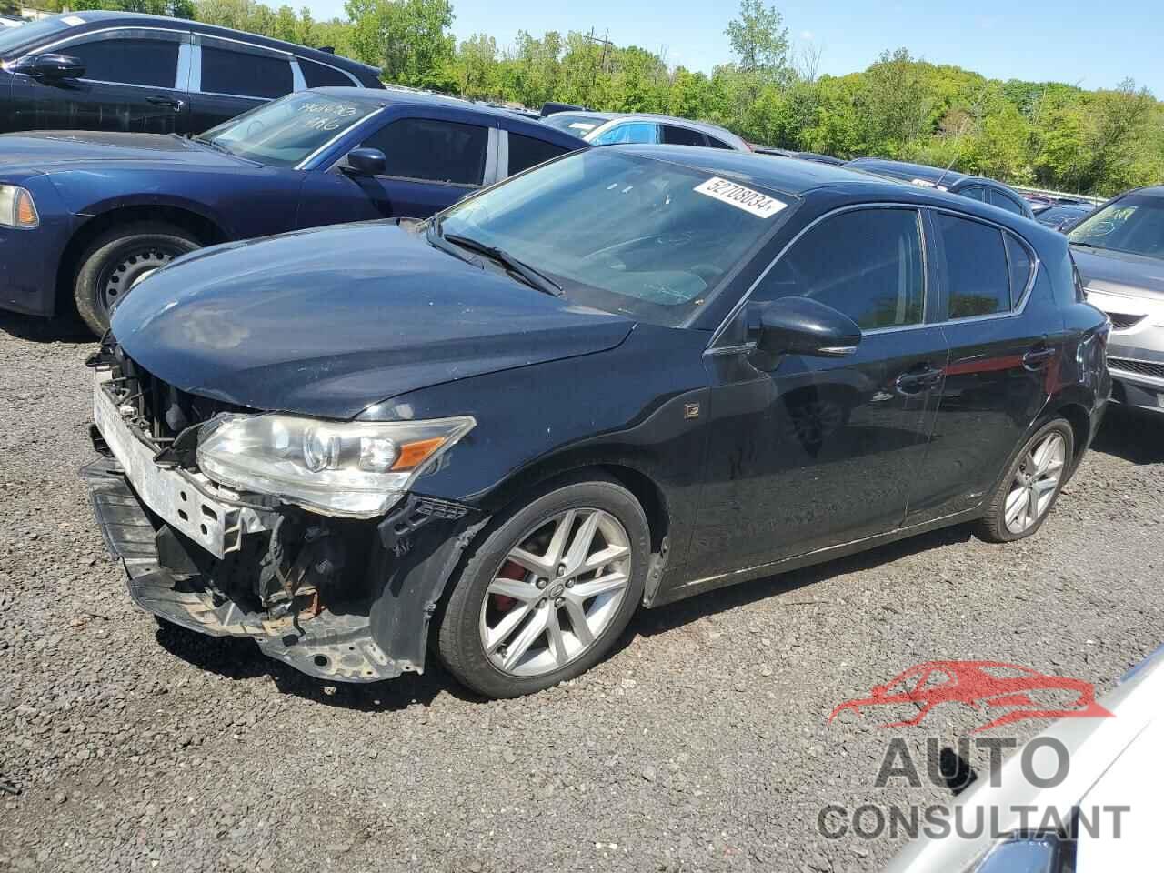 LEXUS CT 200 2012 - JTHKD5BH2C2062407