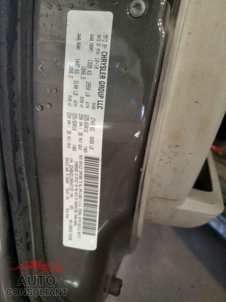 DODGE CARAVAN 2010 - 2D4RN3D12AR447193