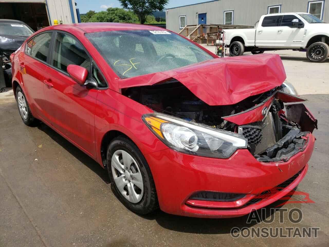 KIA FORTE 2016 - KNAFK4A65G5568950