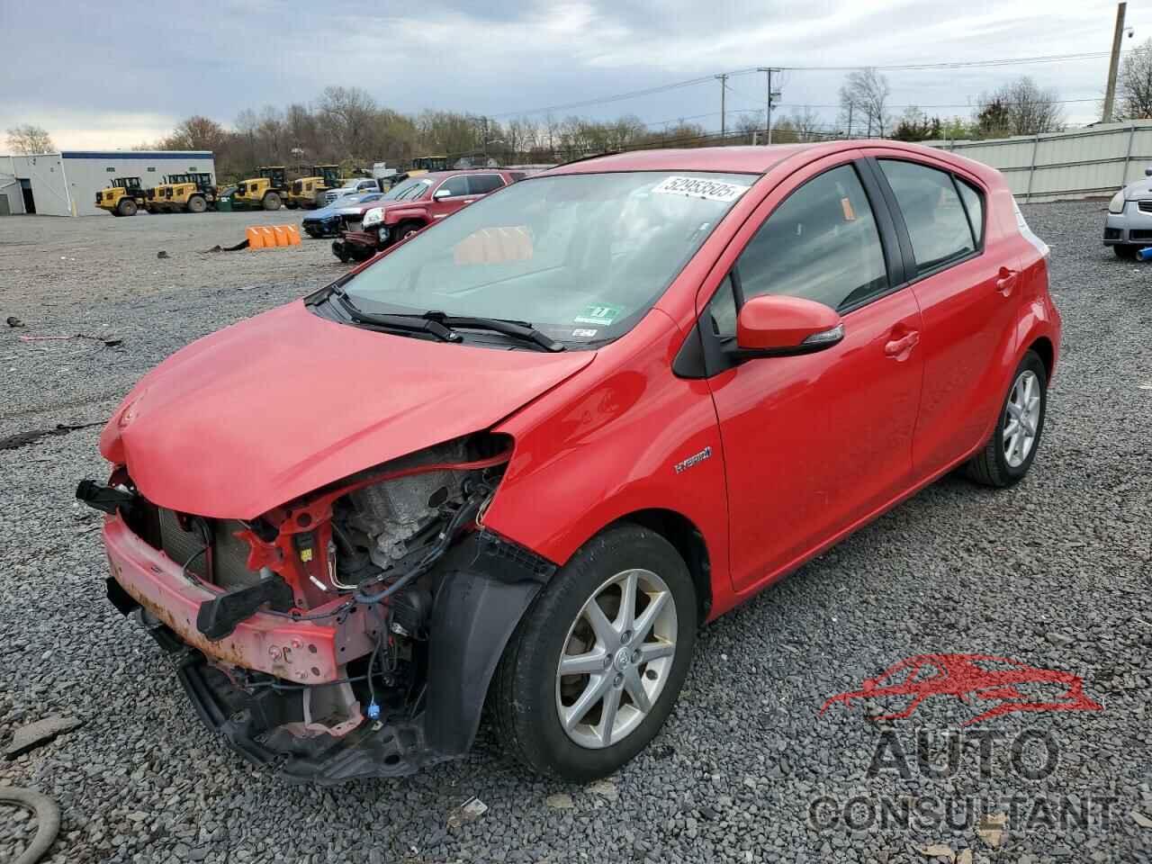 TOYOTA PRIUS 2012 - JTDKDTB31C1524892