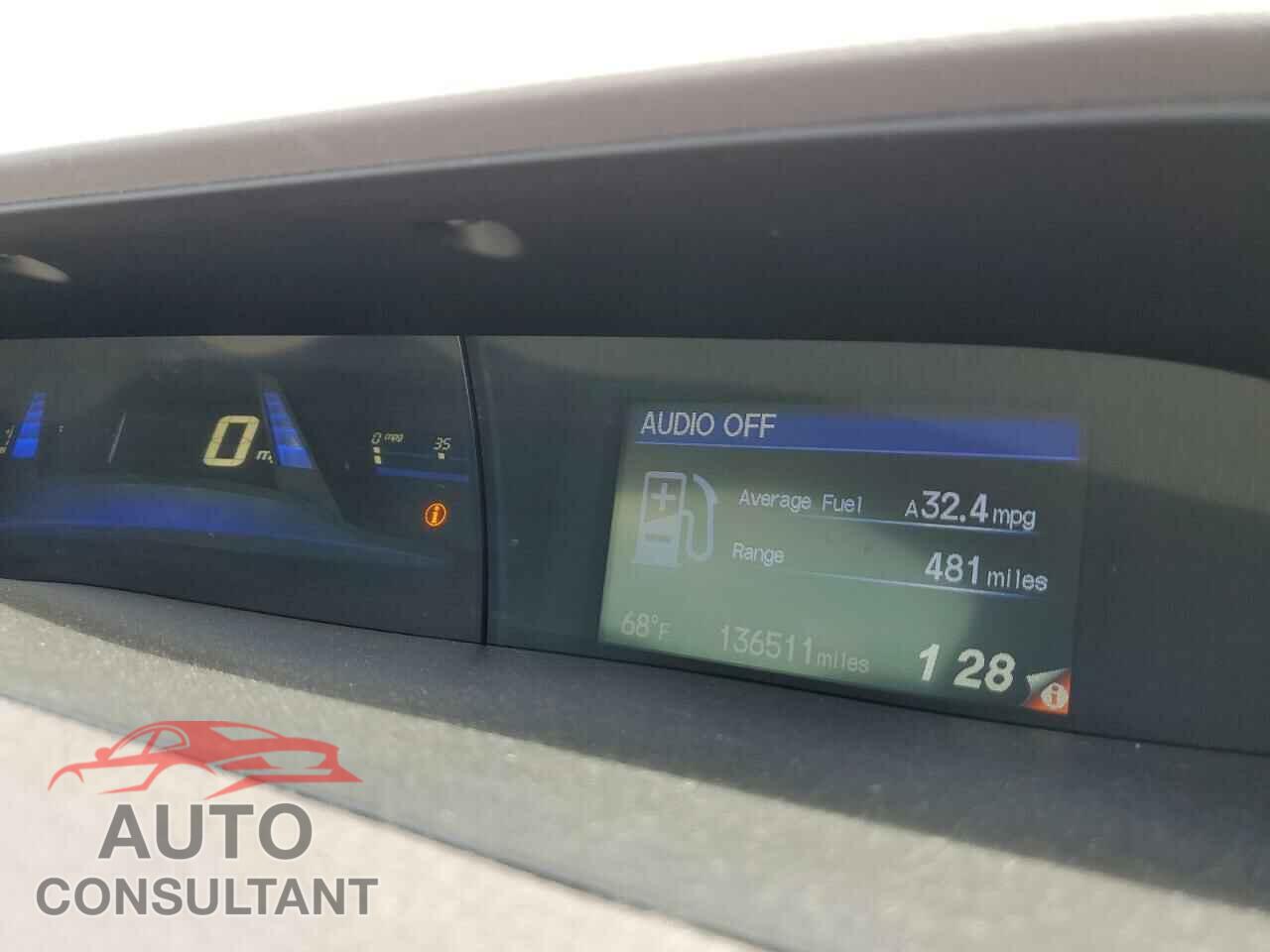 HONDA CIVIC 2012 - 19XFB2F80CE337633