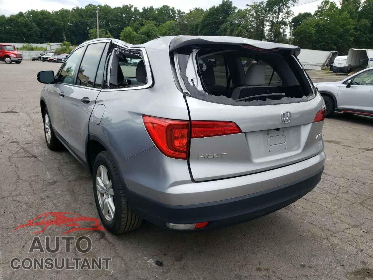 HONDA PILOT 2017 - 5FNYF6H17HB080282