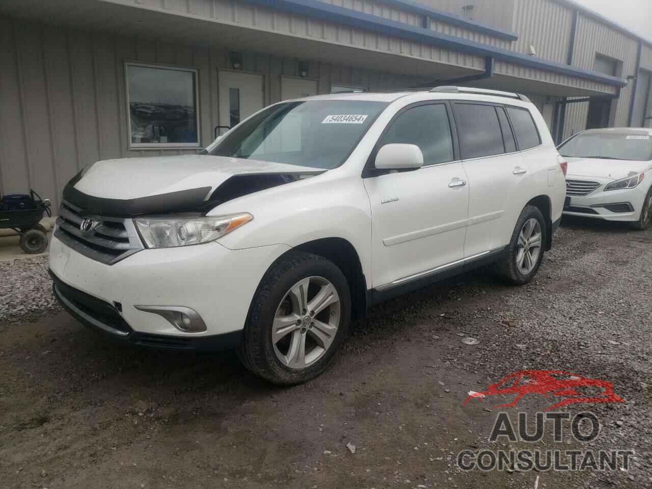 TOYOTA HIGHLANDER 2013 - 5TDYK3EH7DS118028