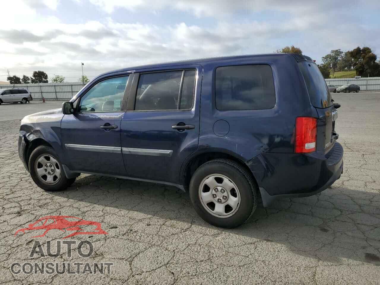 HONDA PILOT 2013 - 5FNYF3H24DB005010