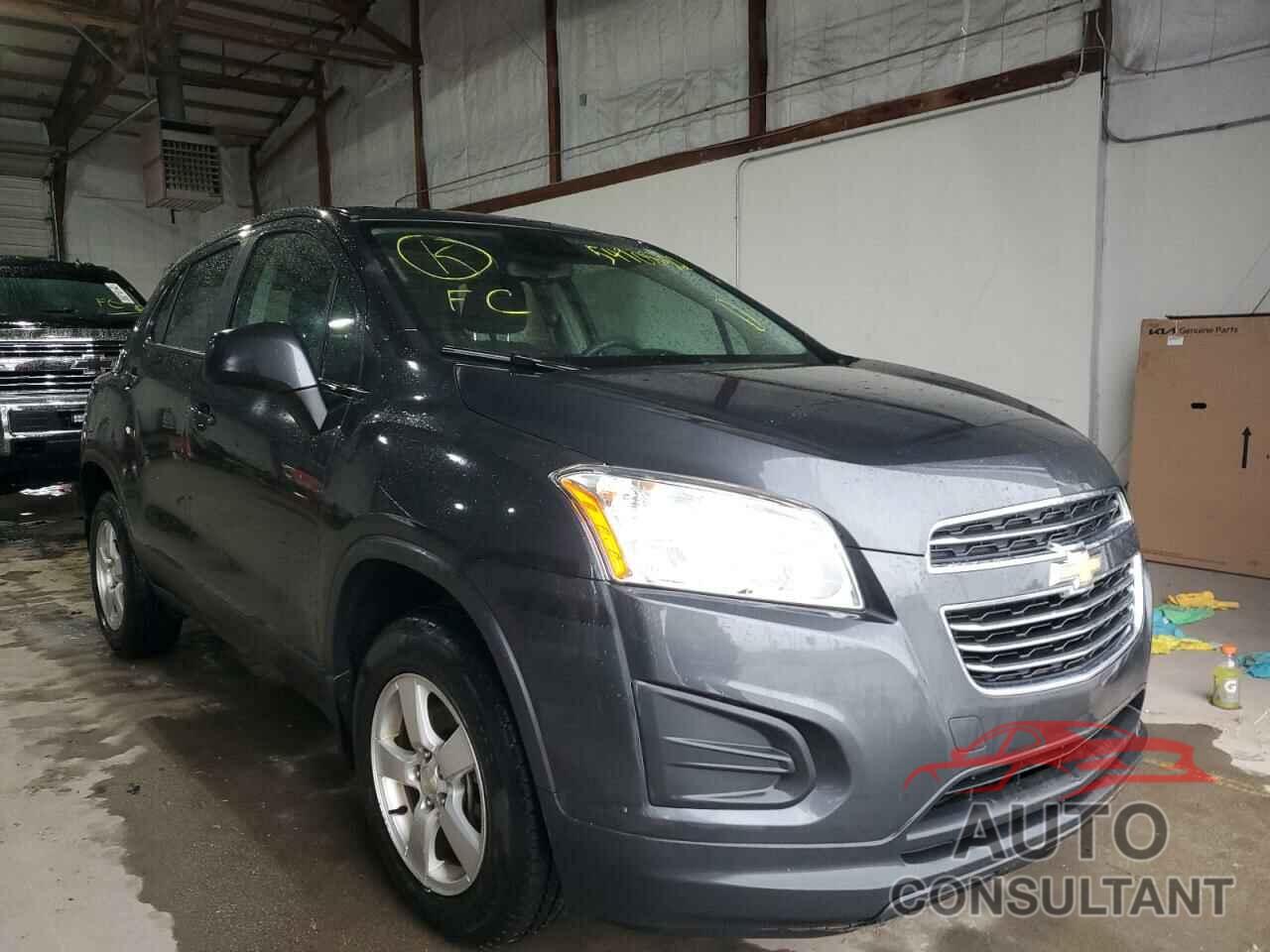 CHEVROLET TRAX 2016 - 3GNCJNSB8GL257840