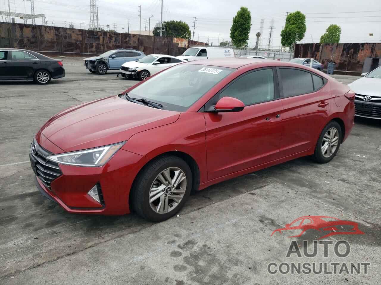 HYUNDAI ELANTRA 2019 - KMHD84LF5KU737977