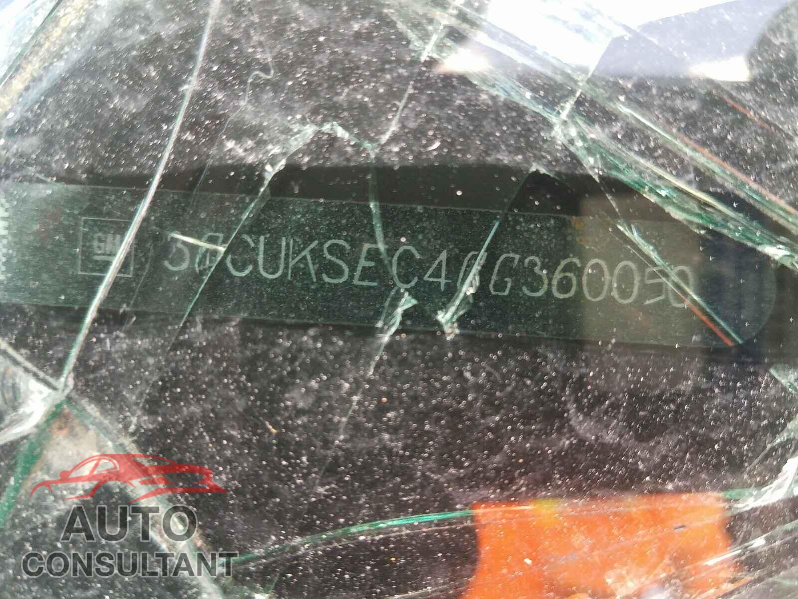 CHEVROLET SILVERADO 2016 - 3GCUKSEC4GG360050